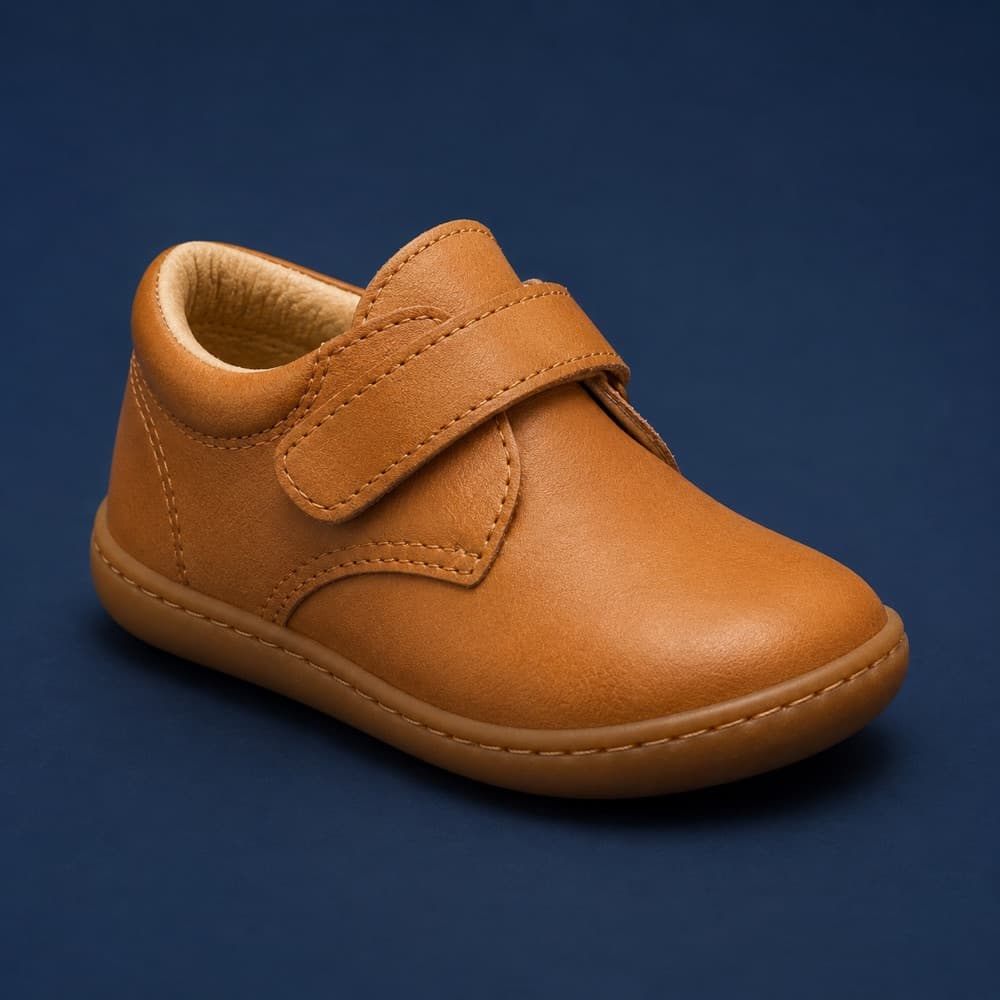 First Leather, Full leather upper and lining, 45°.