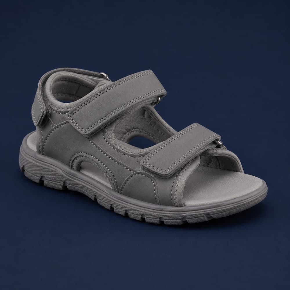 Sandal Adjustable 3, Three straps: toe, instep, heel.